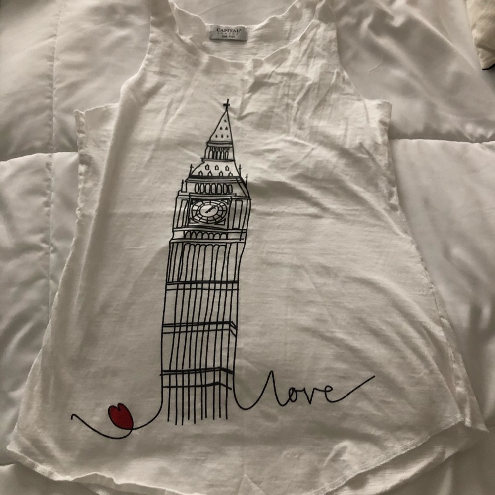 Cute London tank top